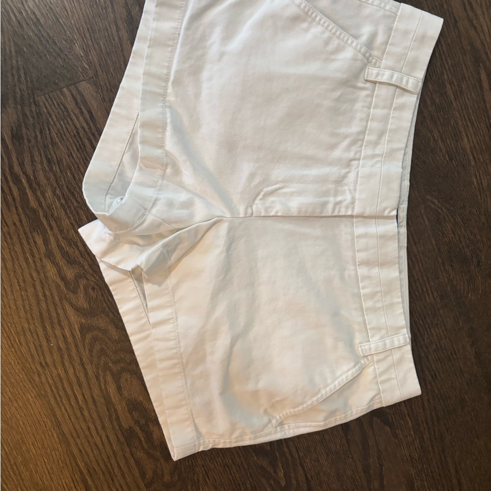 JCrew Women's White Chino Shorts